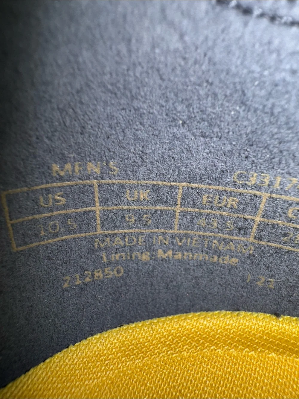 Cole Haan Zero Grand Gray Sneakers with Yellow Trim